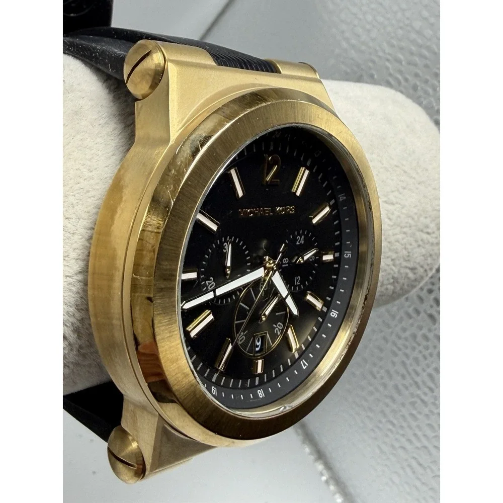 Michael Kors MK-8325 New Battery Mens Watch 48MM 8.5